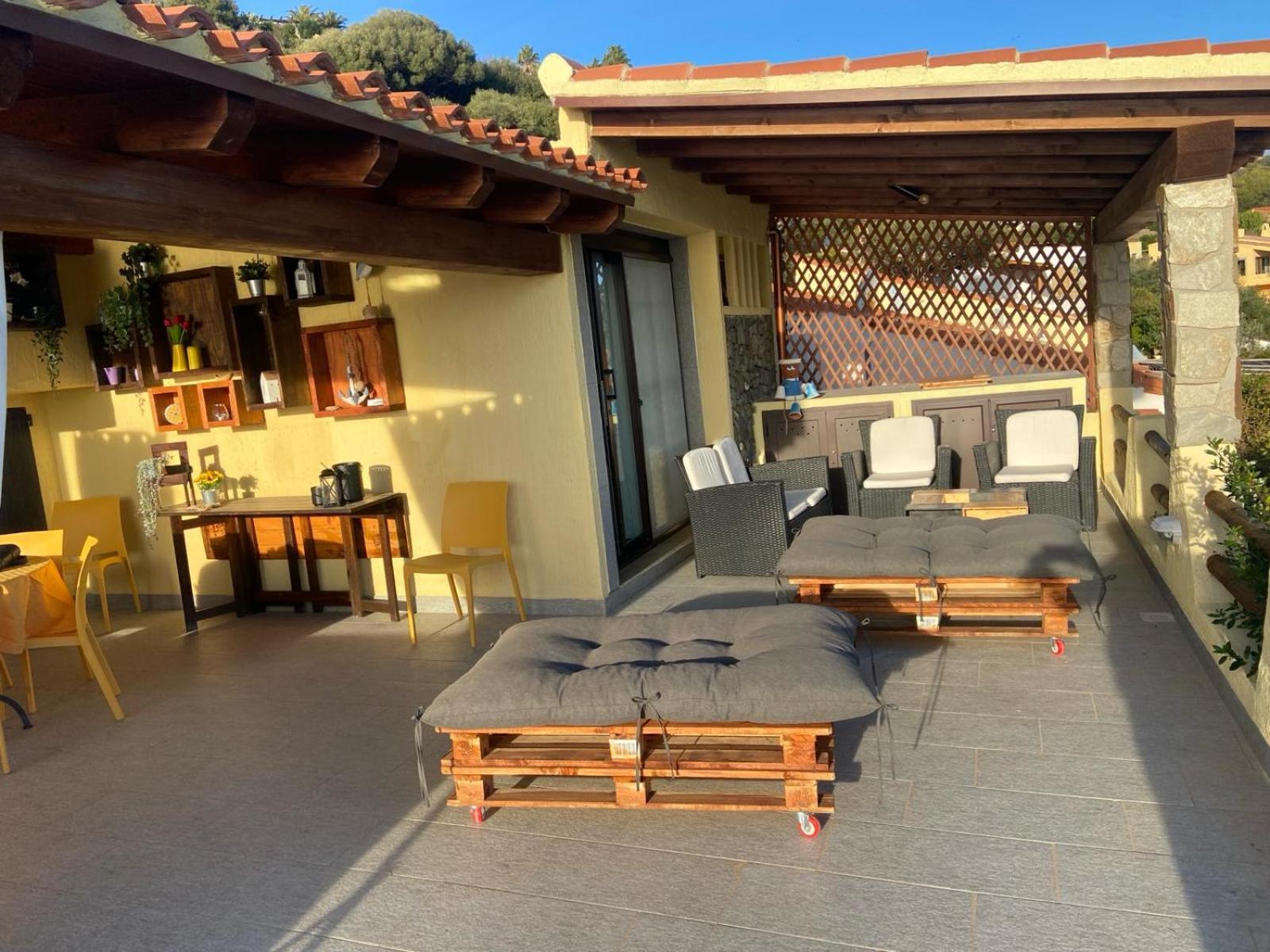 Casa panoramica Villasimius Esterno foto
